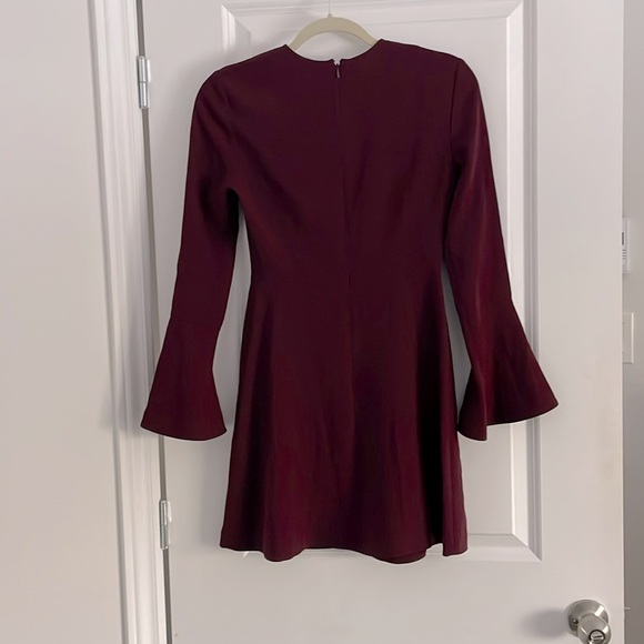 A.L.C burgundy dress - Picture 4 of 4